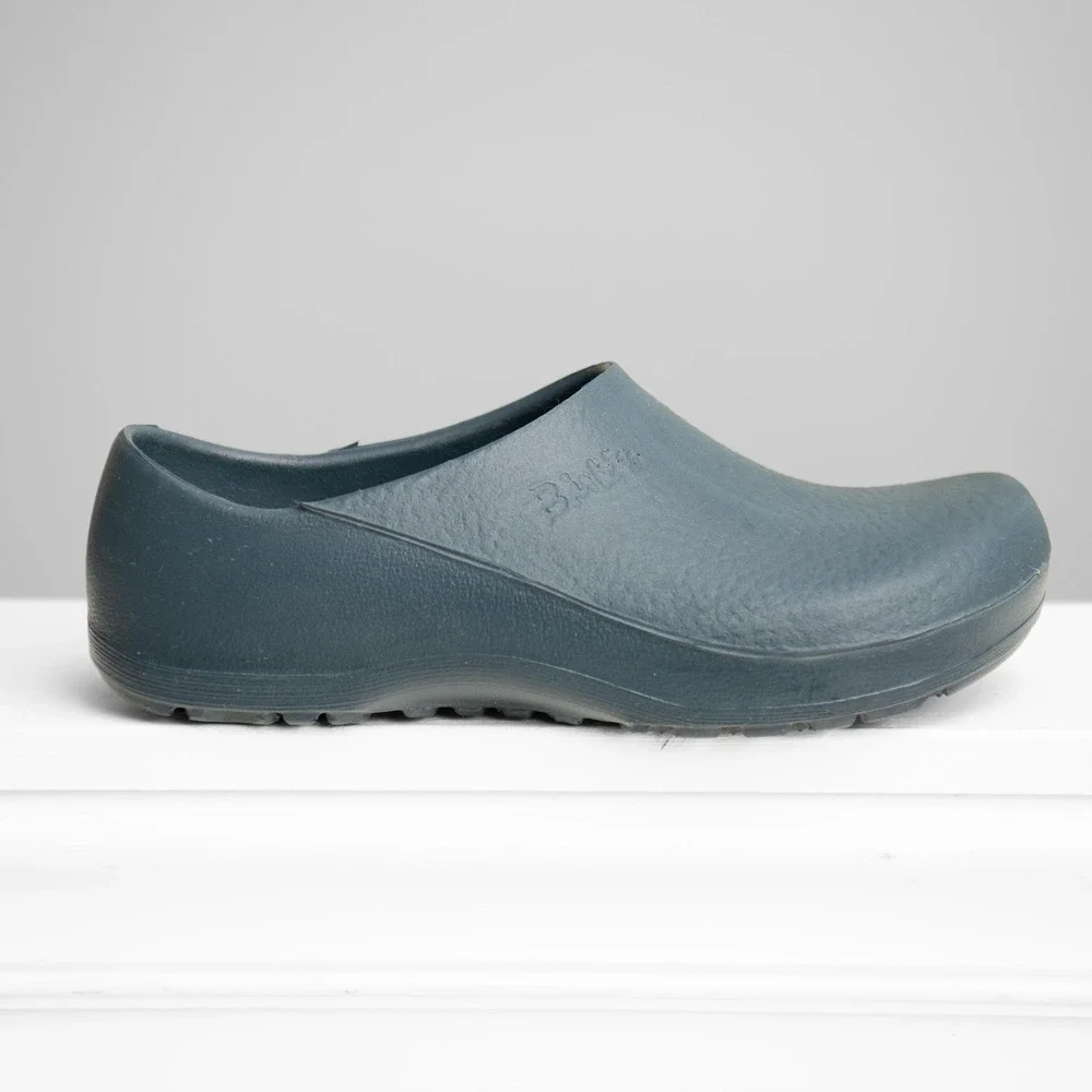 Birkenstock Clogs Super-Birki Navy Blue Polyurethane Minimalist Gorpcore Medical